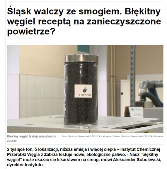 Błękitny węgielTVN24 m